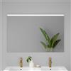evineo ineo5 evo specchio illuminato La: 120 cm, con illuminazione, superiore, BEA075MI, ineo5 evo [Specchi > Specchi]