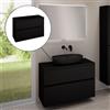 evineo ineo5 evo mobile con top La: 100 cm , con 2 scomparti estraibili, BE0958BM+BE0964BM, ineo5 evo [Mobili da Bagno > Mobili Lavabo]