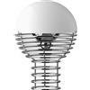Verpan - Lampada senza fili ricaricabile Wire - Bianco - Acciaio cromato - Designer Verner Panton