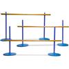 BS Toys Hurdles - Gioco di Ostacoli - Gioco del Limbo - Ideale per Esterni - Favorisce il Movimento per i Bambini - Adatto per Bambini dai 6 Anni - Blu - 102 x 2 x 56 cm