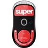 Pulsar Gaming Gears Superglide2 Pattini per mouse con superficie testurizzata a velocità controllabile, in vetro ultra resistente, suola liscia e resistente per Logitech G Pro X Superlight2 (rosso)