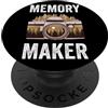 Vintage Camera Photographer Designs Fotografo di paesaggio della macchina fotografica di Memory Maker PopSockets PopGrip Adesivo