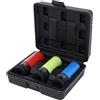 KS Tools 515.1070 Serie di Bussole per Avvitatori ad Impulsi per Cerchi in Lega, 3 Pezzi, 17-21 mm, 1/2