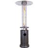 Ke Grill Stufa A Fungo Da Esterno A Gas Cilindrica Fire Glass Antracite