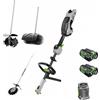 EGO PROMO EGO MRC 2306 E - Spazzola multifunzione per pavimenti esterni - 2x 56V 4Ah