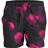 JACK & JONES Jpstfiji Jjswim Core Costume a Pantaloncino, Nero/Dettaglio: Rosa Yarrow, XL Uomo