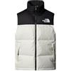 THE NORTH FACE NF0A3JQQROU M 1996 RETRO NUPTSE VEST Gilet sportivo Uomo WHITE DUNE/TNF BLACK Taglia M