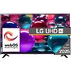 Lg Smart TV 65 Pollici 4K Display LED Web OS Classe F Nero 65UA73003LA
