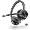 POLY (TG. One Size) Poly Voyager 4320 UC, Cuffia Senza Filo, Connessione Bluetooth 5.