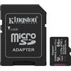 Kingston 64GB Scheda MicroSDXC Kingston Canvas Select Plus V10 UHS-I U1 Classe 10 Nero [SDCS3/64GB]