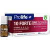ZETA FARMACEUTICI SpA Prolife 10 Forte Zero Zuccheri - Integratore a base di fermenti lattici vivi - 10 flaconcini