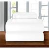 Elegant Comfort Elegante e confortevole, set di biancheria da letto morbido, 1500 fili, qualità egiziana, 3 pezzi, resistente alle pieghe e allo sbiadimento, con tasca profonda, Microfibra, bianco, King