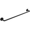 Lineabeta Porta asciugamani Sbecà in ottone nero L.65,5 cm
