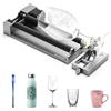 Genmitsu MD19 Kit Rullo Rotante 360° Y Incisione Accessori per Genmitsu L8 Z6 Chiosco Mattoncino Rotante per Oggetti Vari Altezza e Lunghezza Oggetto Cilindrico Bicchiere Vino Bicchieri