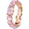 SWAROVSKI OROLOGIO MILLENIA, BRACCIALE CON TAGLIO OCTAGON TRASPARENTE CRISTALLO