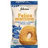 Falcone - Felice mattino - Deliziose Ciambelline per la colazione porzionate in buste da 2 Frollini - N.22 BUSTE DA 2 CIAMBELLINE DA 38 g (CIAMBELLINE ALLO YOGURT E FARINA DI RISO)