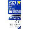 VARTA 10 batterie al ossido argento per orologi V371 (SR69) SR920SW 1,55 Volt