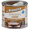 AREXONS BY VERNIFER Impregnante Legno Noce Scuro, Impregnante all'Acqua Pronto all'Uso per Protezione Legno, a Rapida Asciugatura, Inodore, 500ml