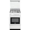 DELONGHI De Longhi SGW 554 GN N Linea Smart Cucina a Gas Libera Installazione Forno a Gas 4 Fuochi Classe energetica Coperchio in Cristallo 50 cm Bianco