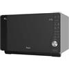 Whirlpool MWF 427 SL Forno a Microonde con Grill Capacita' 25 Litri Potenza 800 W Funzione Crisp Vapore Jet Start ChefMenu Display Digitale Nero