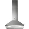 Electrolux LFC316X Cappa Aspirante o Filtrante a Parete 3 Velocita' Classe energetica D Portata 420 m³-h 60 cm Inox