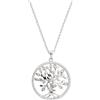 Diamonique Collana con pendente albero della vita pari a 0,67ct