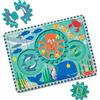 Melissa & Doug Puzzle con ingranaggi rotanti in legno Mondo Marino - 18 pezzi