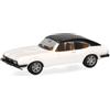 herpa Modellino auto Ford Capri tetto in vinile, bianco diamante, scala 1:87, pezzo da collezione, Made in Germany, plastica Modello in miniatura, 420570-003