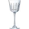 Cristal D'Arques 25 cl - Rendez Vous Calice Vino Multiuso in Vetro - Set 6 Pezzi