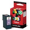 Lexmark 18CX033E 33 cartuccia d'inchiostro originale colore