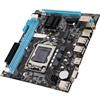 Annadue Scheda Madre ATX per Socket LGA1155 con DDR3, M.2 NVMe NGFF, Alimentazione Trifase, Uscita VGA HD