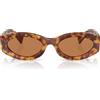 Miu Miu Occhiali da Sole MU11WS 4BW2Z1 Marrone/Marrone Donna
