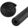 M METERXITY Tubo di Isolamento Schiuma Tubi, 6mm 1/4 ID 16mm 5/8 OD 1m Lunghezza, Tubo Schiuma Flessibile Morbido Isolamento per Supporto Maniglia/Supporto Chitarra/Portapacchi Tetto [Nero]