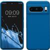 kwmobile Cover per Google Pixel 8 Pro Custodia - Back Case per Smartphone in Silicone TPU - Protezione Gommata - blue reef