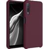 kwmobile Cover per Samsung Galaxy A7 (2018) Custodia - Back Case per Smartphone in Silicone TPU - Protezione Gommata - rosso fulvo