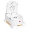 Fisher-Price- Vasino Design 4in1, Diventa Riduttore per WC e Sgabello, Giocattol
