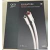 QED SIGNATURE AUDIO 40 da 1 metro STEREO ANALOGUE INTERCONNECT NUOVO