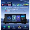 XTRONS QWBX24NB12FV AUTORADIO GPS BMW SERIE 5 F10 F11 NBT Android 14 Snapdragon