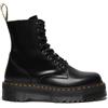 DR MARTENS 15265001 JADON BLACK POLISHED SMOOTH PLATFORM