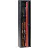 TECHNOMAX Armadietto per fucili TECHNOMAX TCH4 L 31.5 x H 22 x P 138 cm 5 fucili