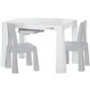 FREEON 46620 TAVOLO + 2 SEDIE NEO COLORE BIANCO/GRIGIO