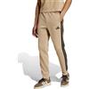 adidas Pantaloni tuta Pants UOMO Adidas Ess 3 Stripes Fleece Beige Con tasche