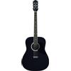 Eko Ranger 6 Black Chitarra Acustica a 20 Tasti Colore Nero