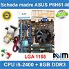 Scheda madre LGA 1155 ASUS P8H61-M BM6630 CPU Intel Core i5-2400 8GB DDR3 RS-232