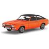 Corgi Vanguards 1:43 Ford Capri Mk2 3L Ghia Automatico Sebring Rosso