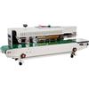 VEVOR Macchina Sigillatrice Orizzontale Nastro Continuo per Sacchetti, Larghezza Saldatura 6-12 mm Controllo Digitale Temperatura, Funzione Gonfiaggio, Sigillatrice Sacchetti di Plastica 0,02-0,8 mm