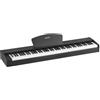 VEVOR Pianoforte Digitale a 88 Tasti, Tastiera Pianoforte con Altoparlanti, Funzione di Registrazione, 238 Toni, Connessione Wireless, per Principianti, Colore Nero, Senza Supporto