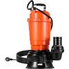 VEVOR Pompa Sommergibile per Acque Reflue 550 W, 18000 L/H, in Ghisa, Sollevamento Massimo di 10 m, Drenaggio di Acqua Sporca e Pulita per Prosciugare Piscine, Giardino Seminterrato