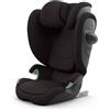 Cybex Gold Cybex Solution G2 i-Size Seggiolino Auto 100-150 cm, Isofix, Reclinabile e Ripiegabile, Protezioni Laterali - Magic Black