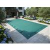 Aquatech Telo di Copertura Invernale 7,40X 12,40 MT per Piscina 6X11 MT SENZA Tubolari Perimetrali & Asole + BORDATURA con RISVOLTO & DOPPIA CUCITURA - Made in Italy - 235 gr/mq